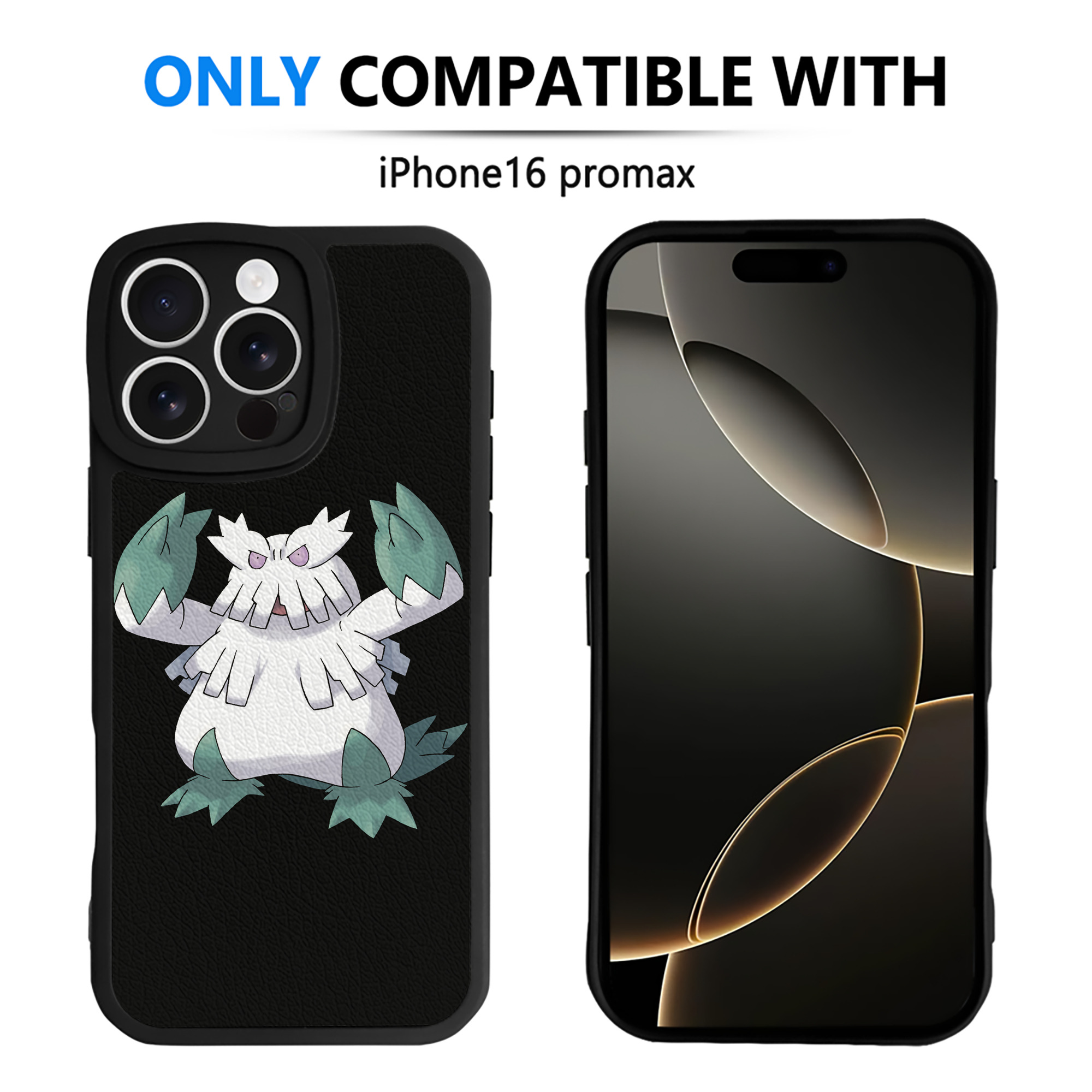 （画像用） ポケットモンスター Pokémon 【iPhone 16シリーズ対応】シリコンスマホケース（レザー調） 材質：シリコン